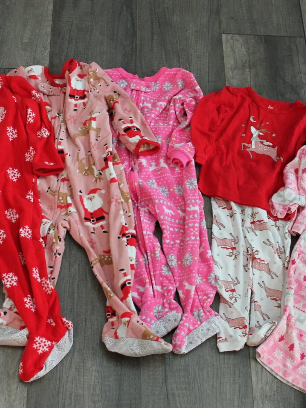 18M Christmas winter pajamas